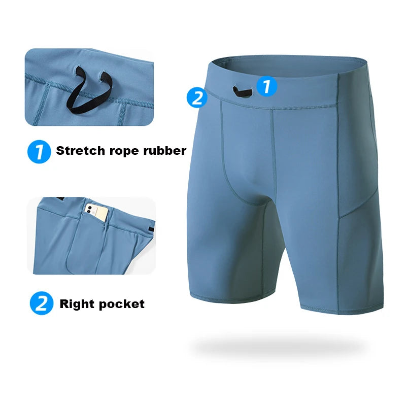 Men's Compression Training Shorts