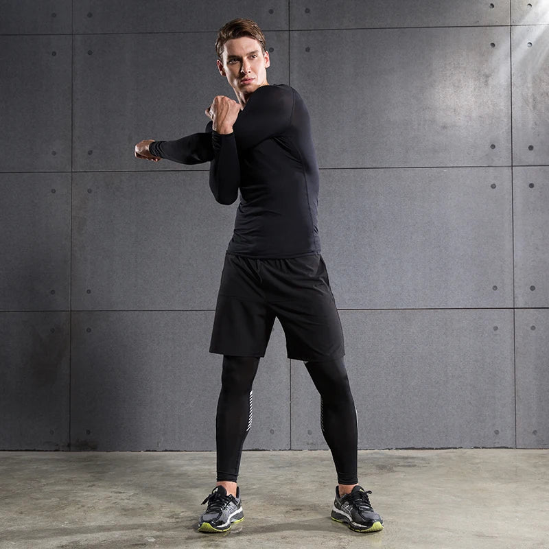 Men's Long Sleeve Compression Top