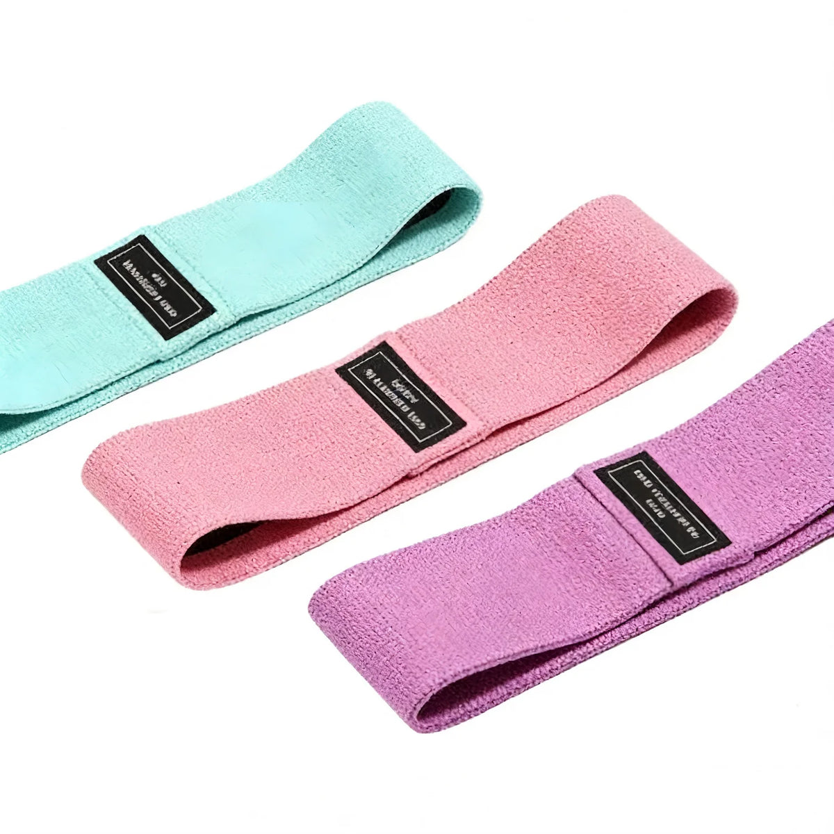 Premium Fabric Glute Resistance Bands