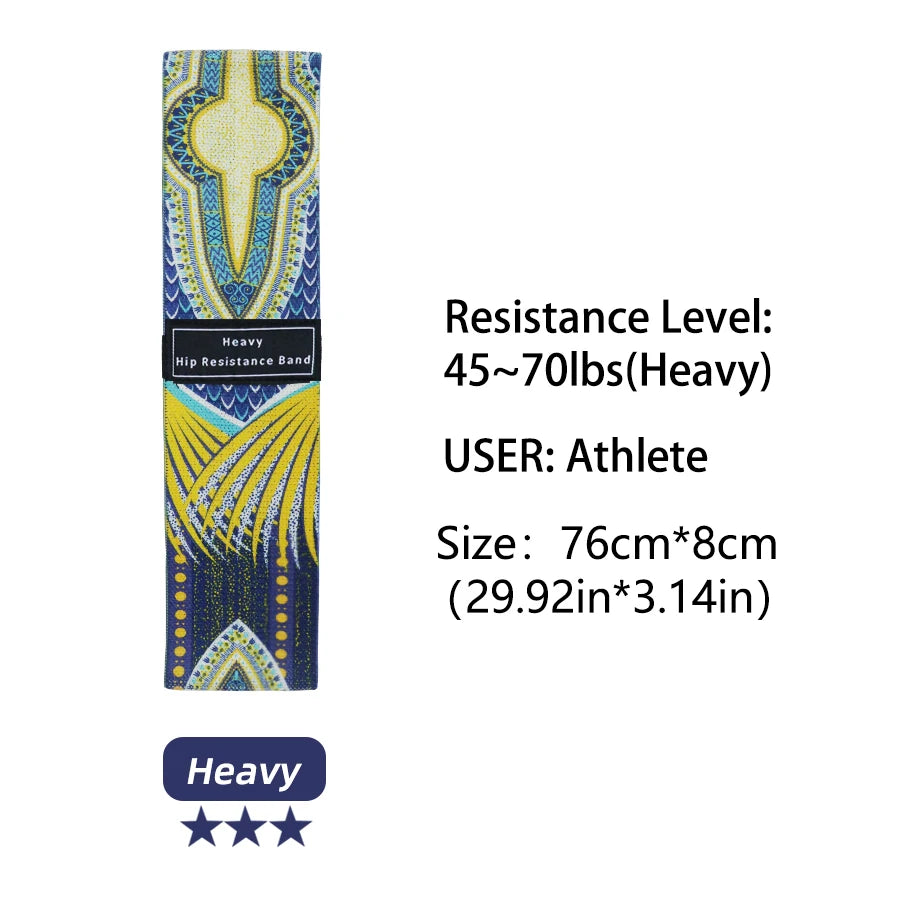 Glute Thigh Elastic Workout Bands Fabric Resistance Hip Booty Bands Squat Circle Stretch Fitness Strips Loops Yoga Gym Equipment