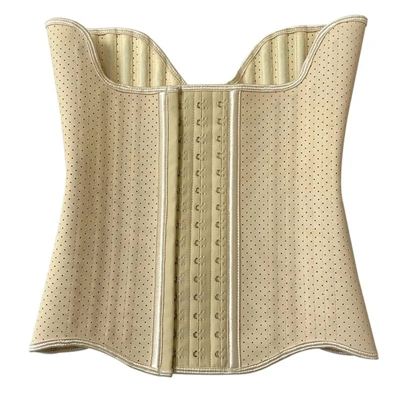 Steel-Boned Latex Waist Trainer