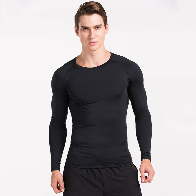 Men's Long Sleeve Compression Top